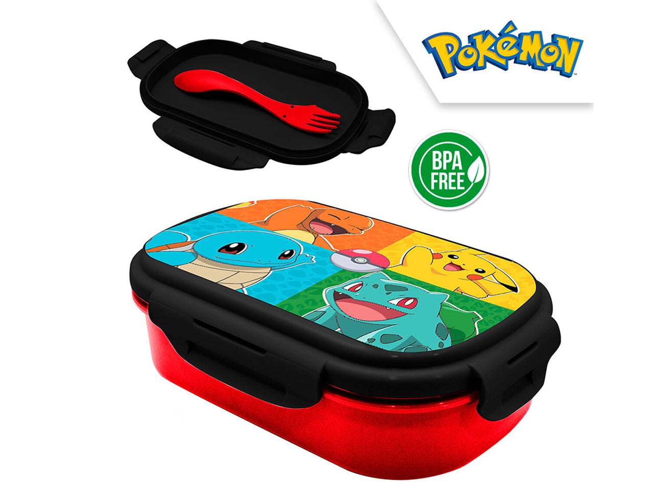 Pokemon portapanino con posate