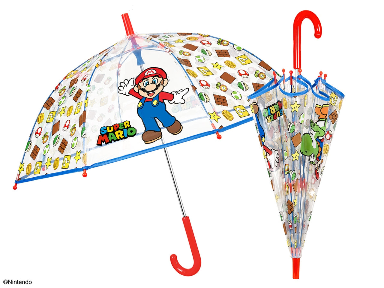 Supermario ombrello manuale 45cm cupola poe