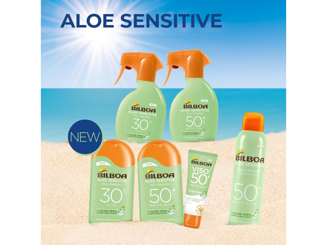 Bilboa aloe sensitive spf30 200ml
