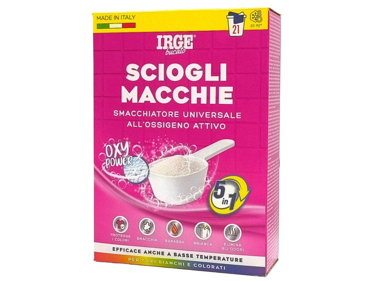 Irge sciolgi macchie oxy in polvere 750gr
