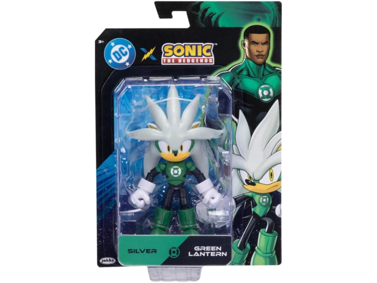 Personaggio Sonic project jacket 5â figure silver