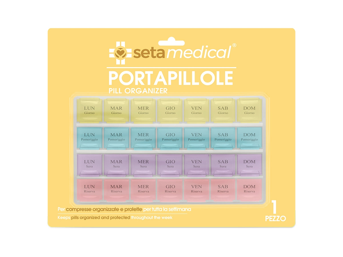 Portapillole orizzontale 4 settimane