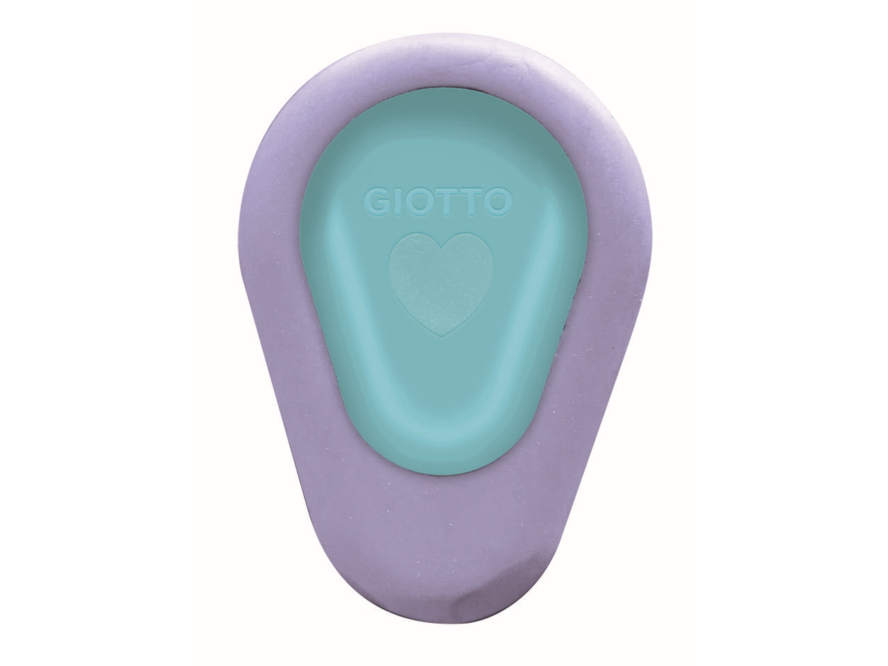 Giotto happy love gomma colori assortiti