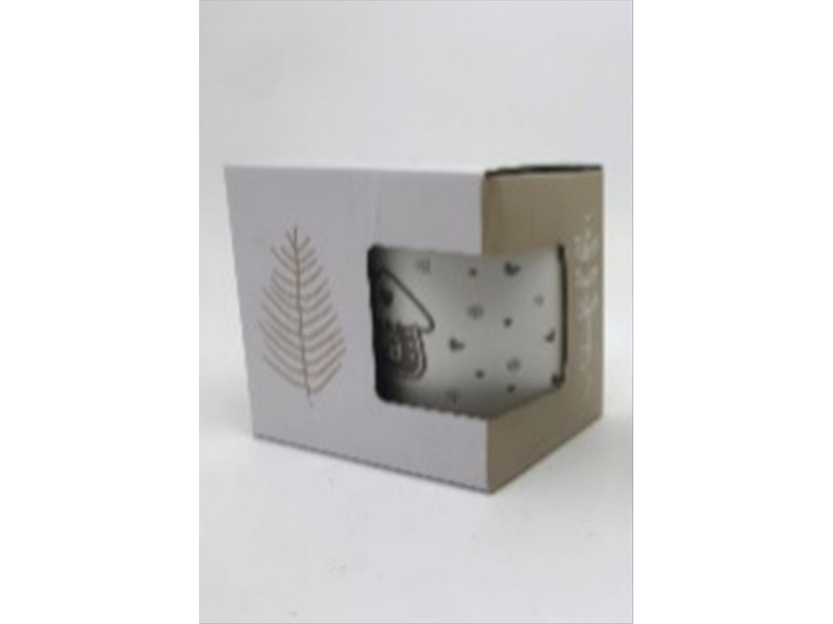 Tisaniera in porcellana 330ml 12x8,5xh.9cm