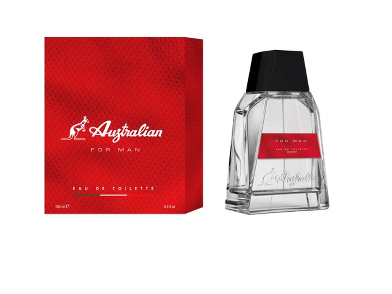 Australian rosso eau de toilette 100ml for man