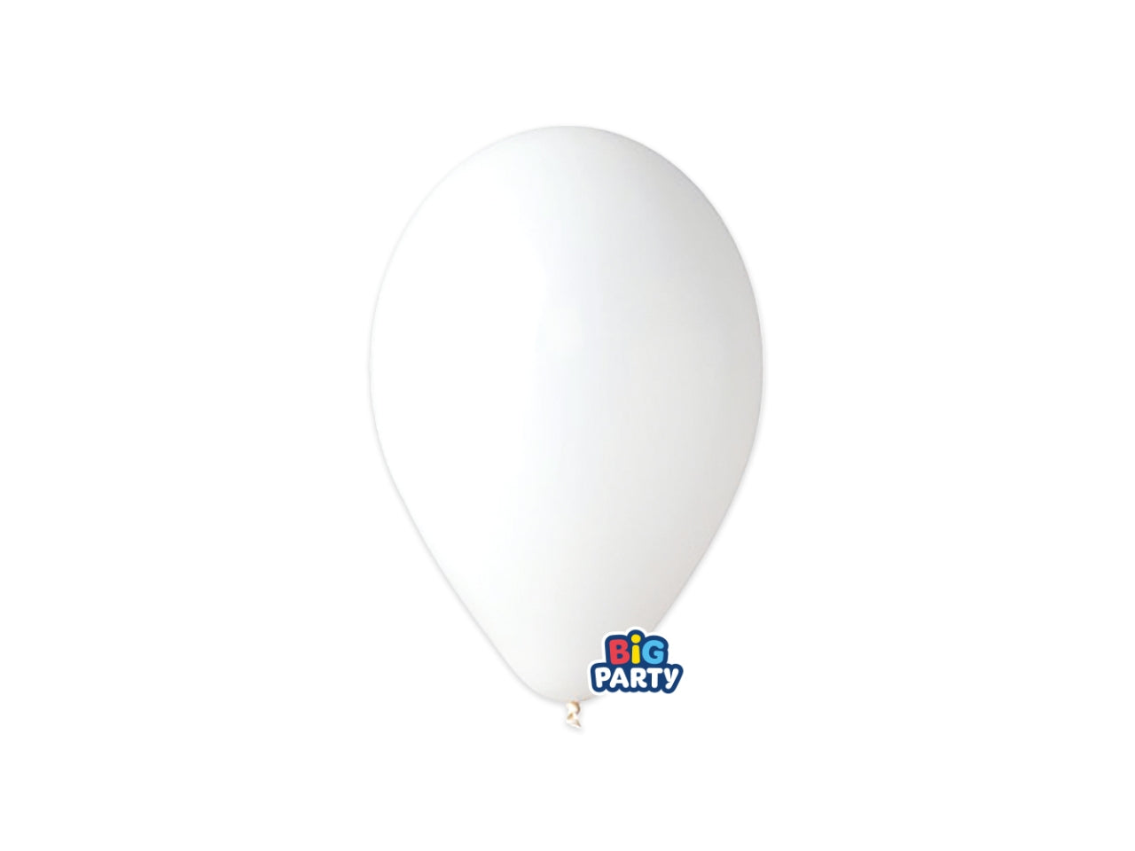 Palloncini misura medium 23cm colore bianco set da 16 palloncini