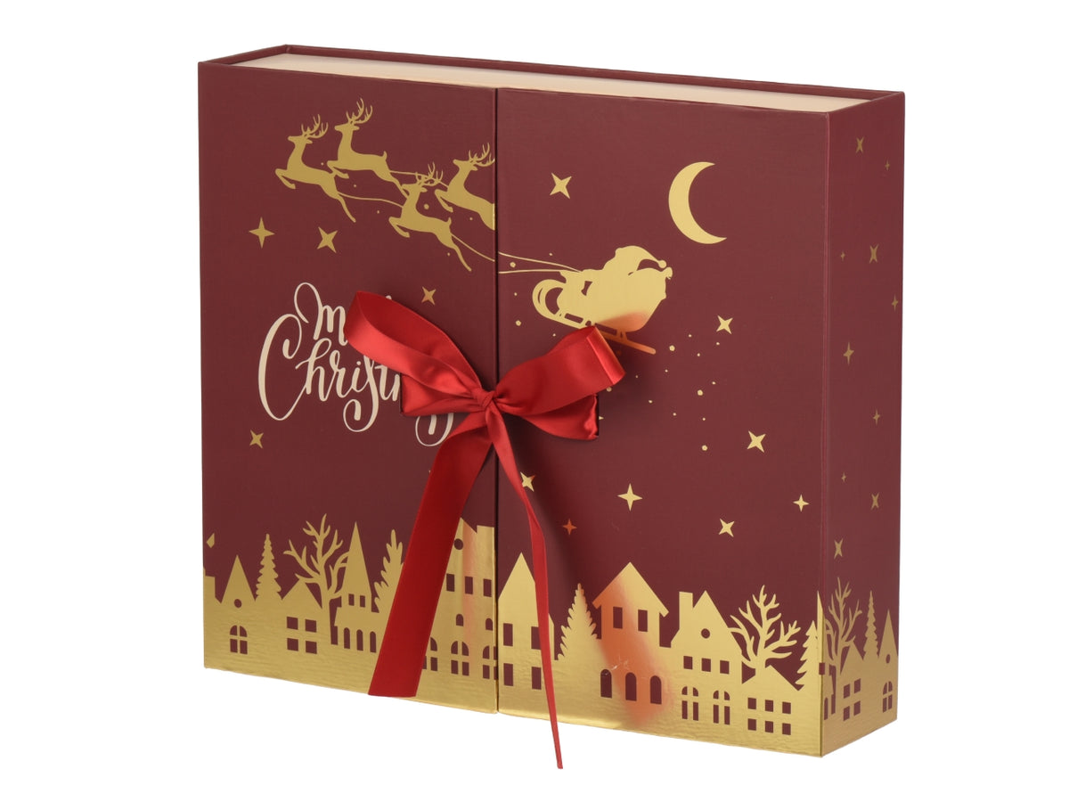 Calendario dell'avvento 33,4x29cm con scatoline