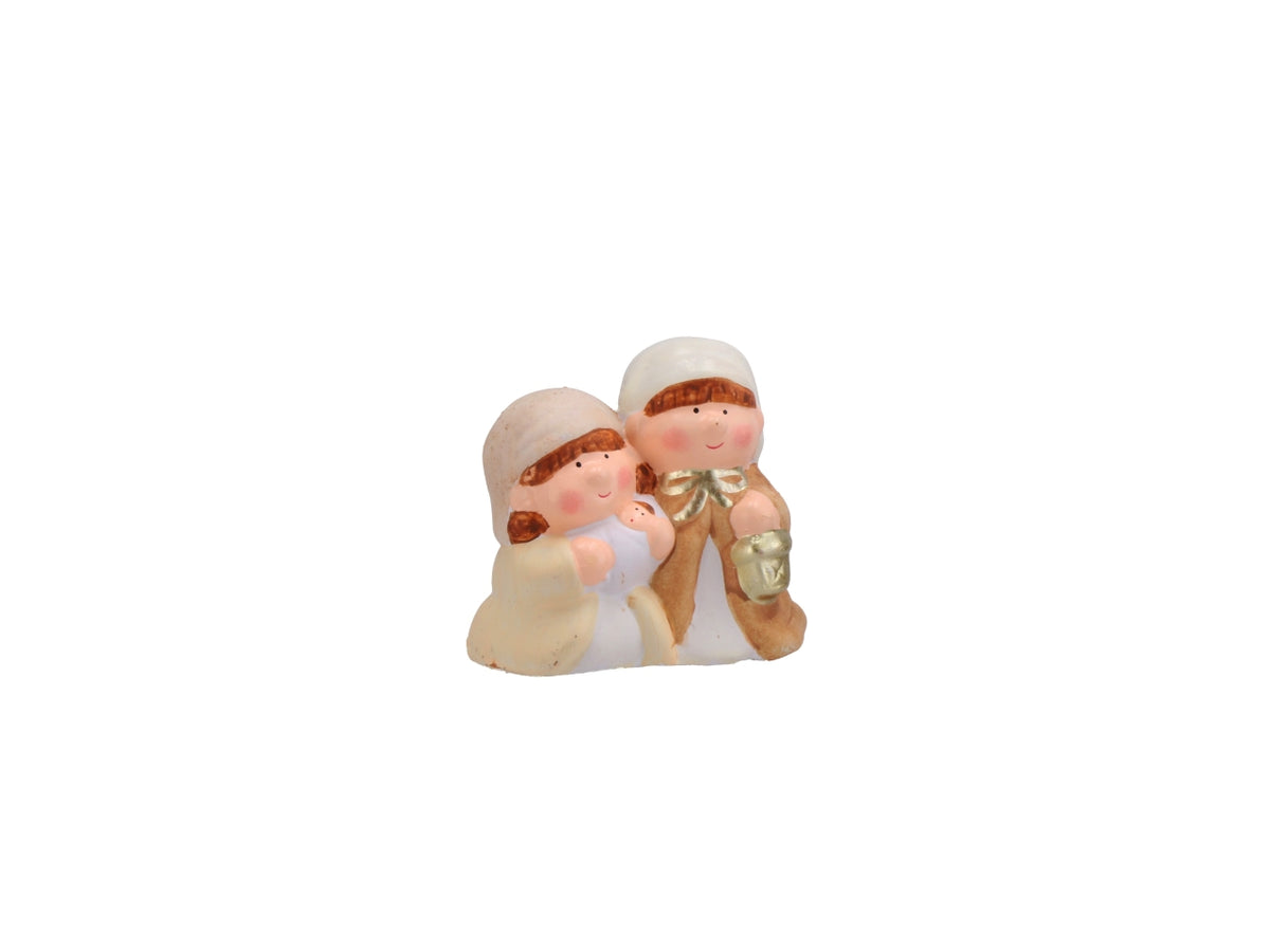 Natività in terracotta 8x4xh.8cm, 3 assortimenti