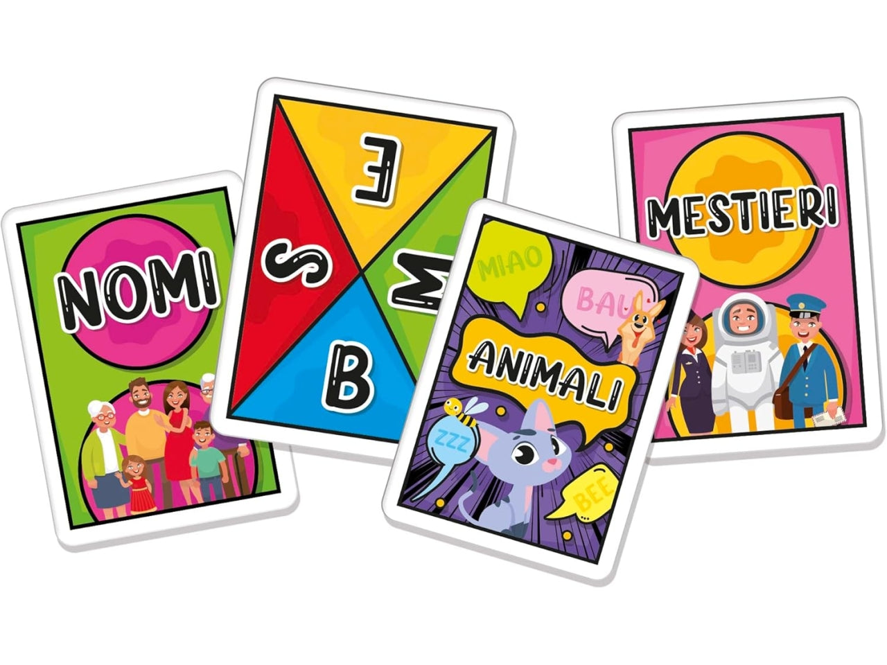 Ludoteca carte dei bambini nomi, cose, citta'... e animali!