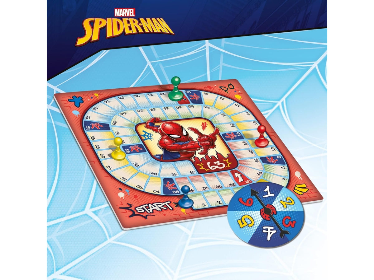 Spider-man super game travel & card game in a backpack