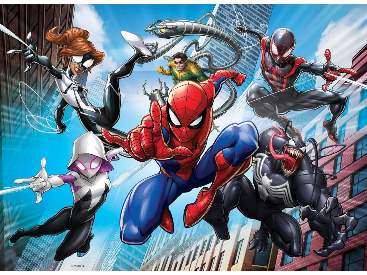 Marvel puzzle df m-plus 48 spiderman