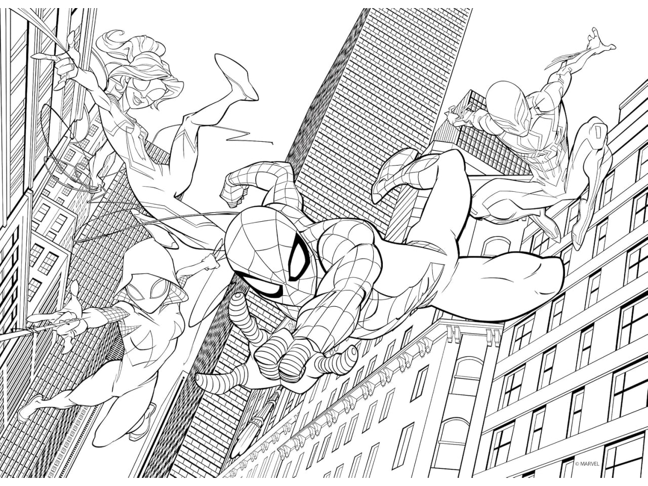 Marvel puzzle df m-plus 48 spiderman