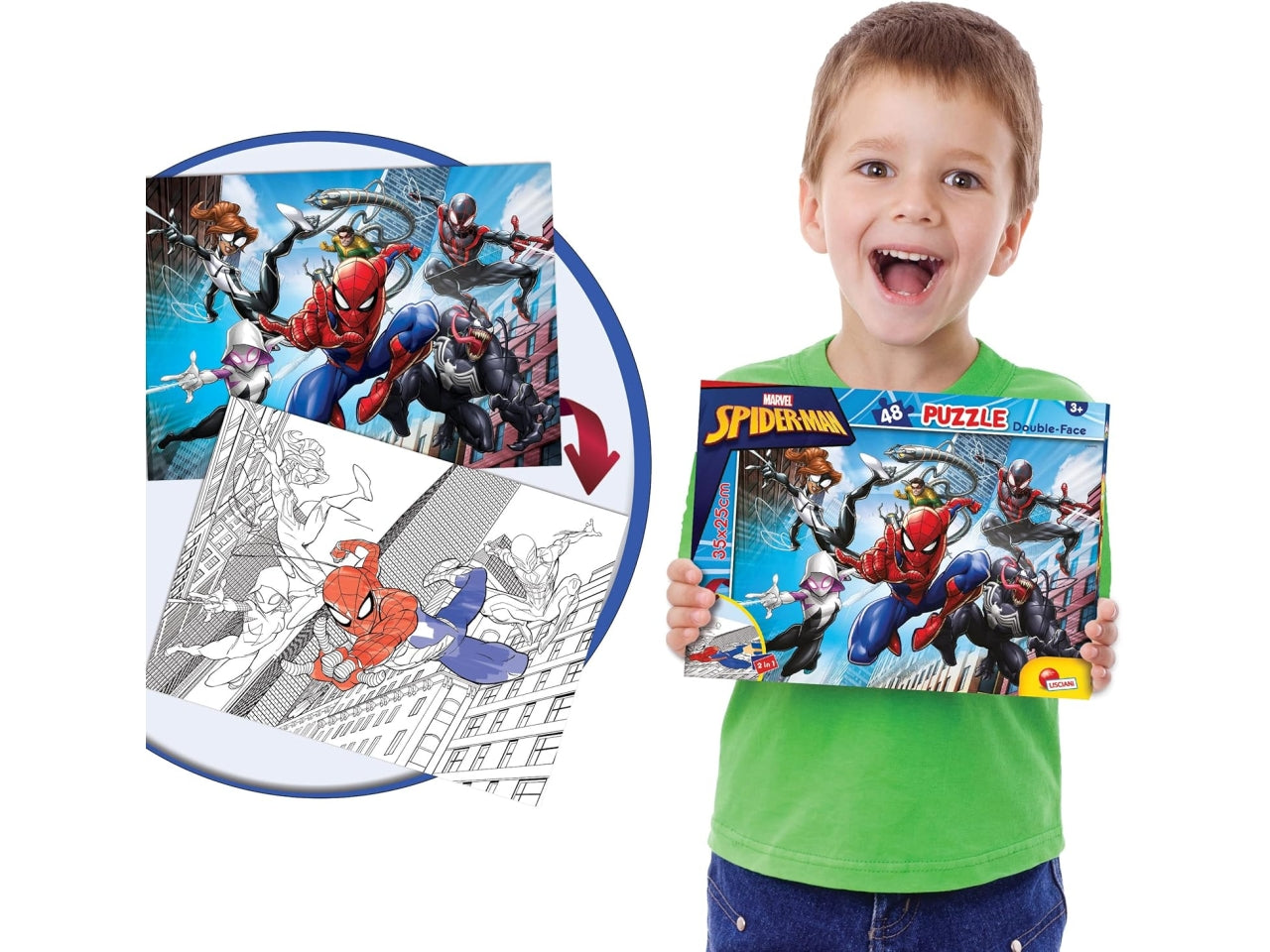 Marvel puzzle df m-plus 48 spiderman