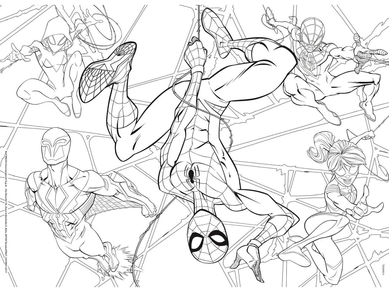 Marvel puzzle df m-plus 60 spiderman