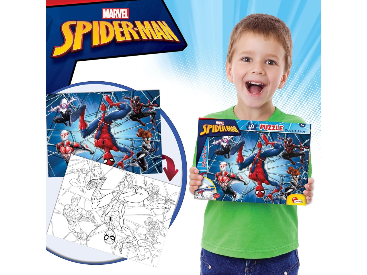 Marvel puzzle df m-plus 60 spiderman