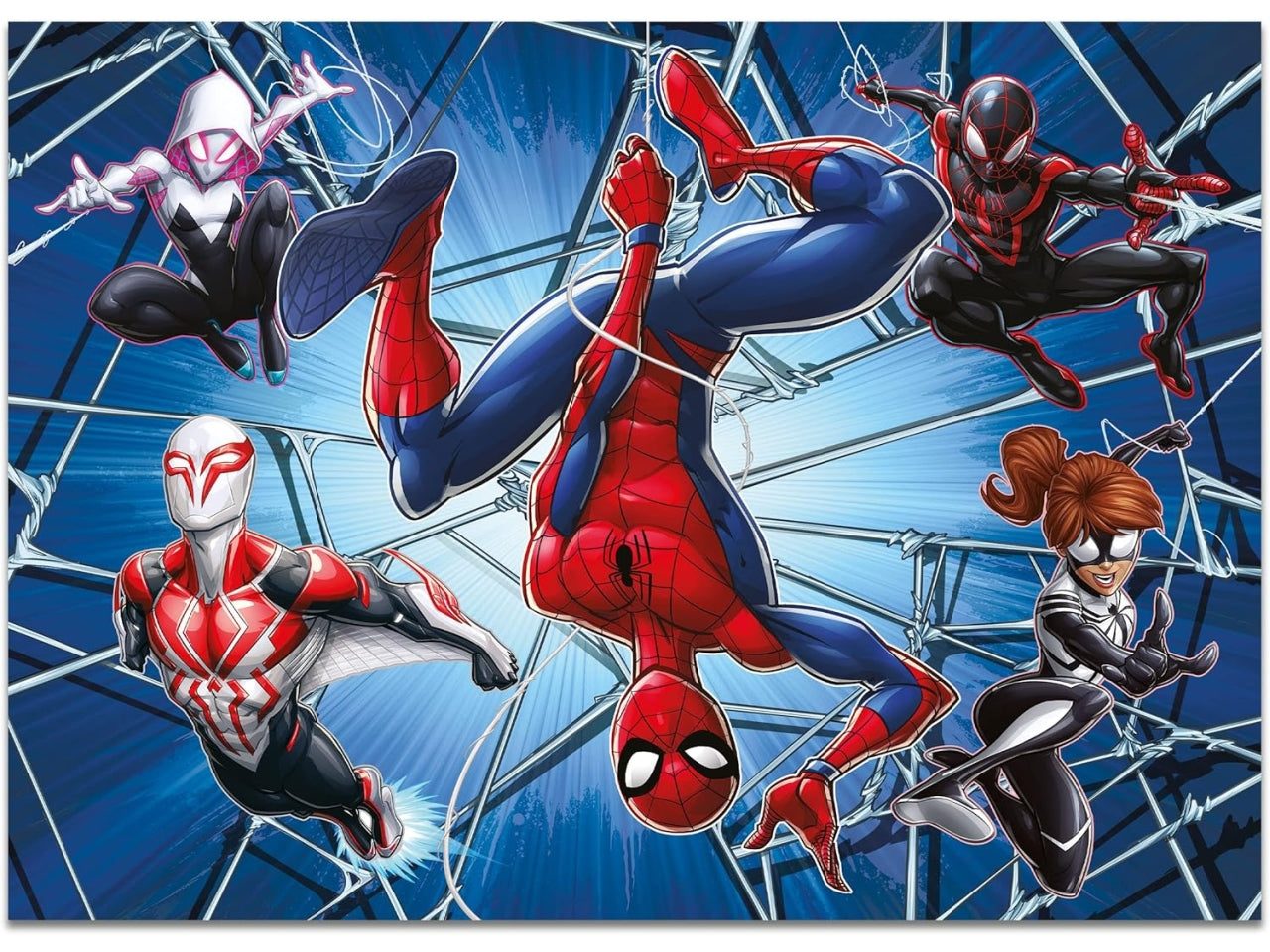 Marvel puzzle maxifloor 4 x 48 spider-man