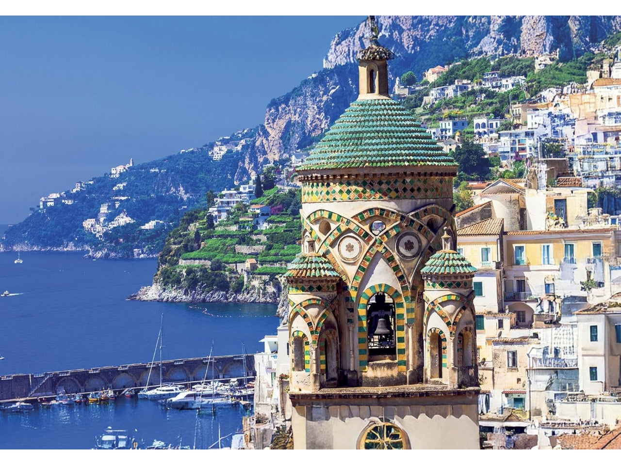 Puzzle + poster amalfi coast 500