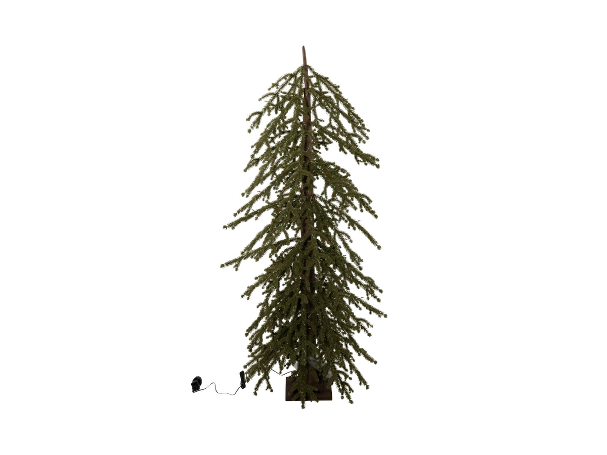 Albero di Natale 120cm in pvc con 5600 luci led