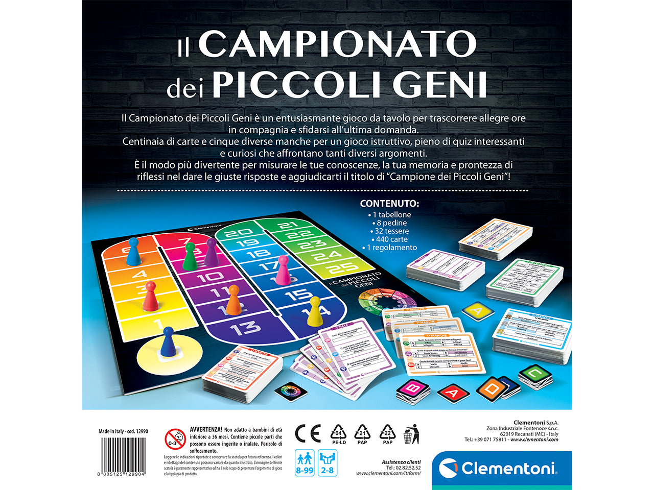 Gioco Il Campionato dei Piccoli Geni - Clementoni