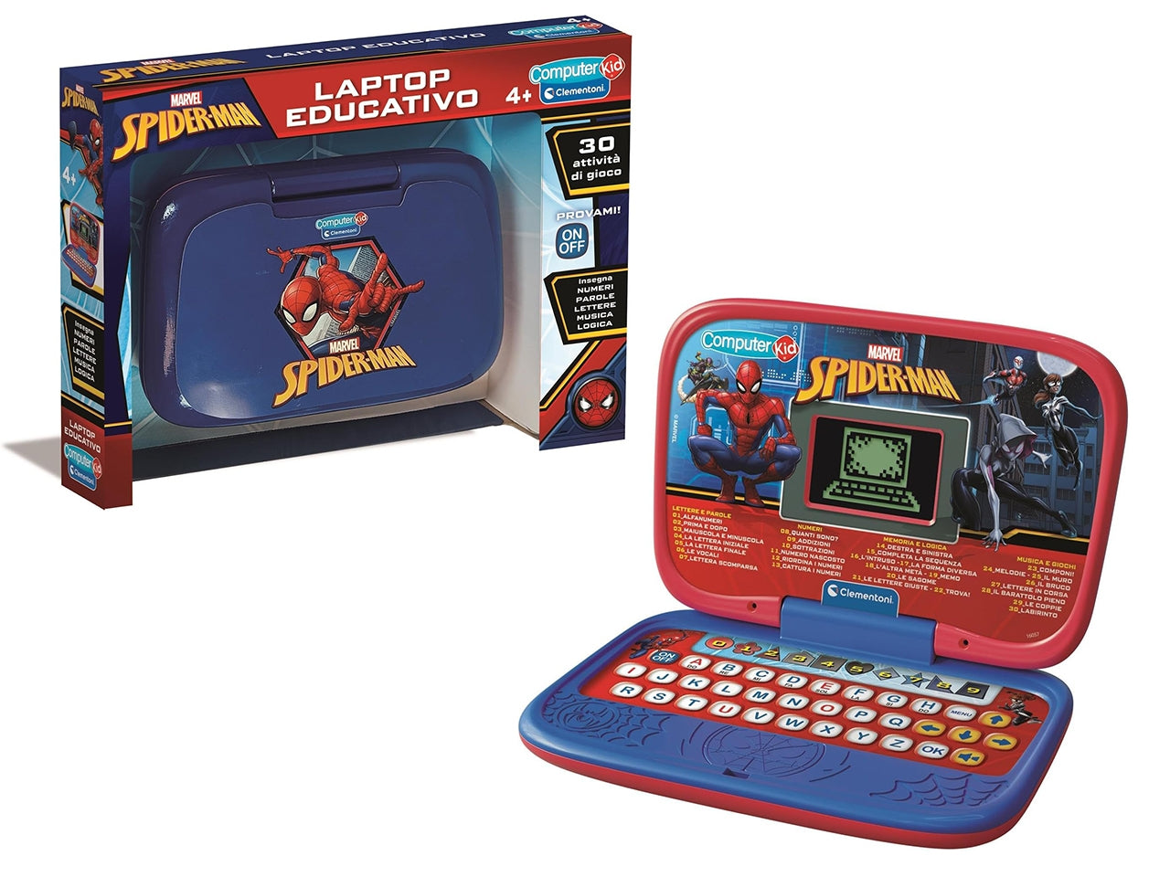 Clementoni Spiderman Smart Laptop 4+