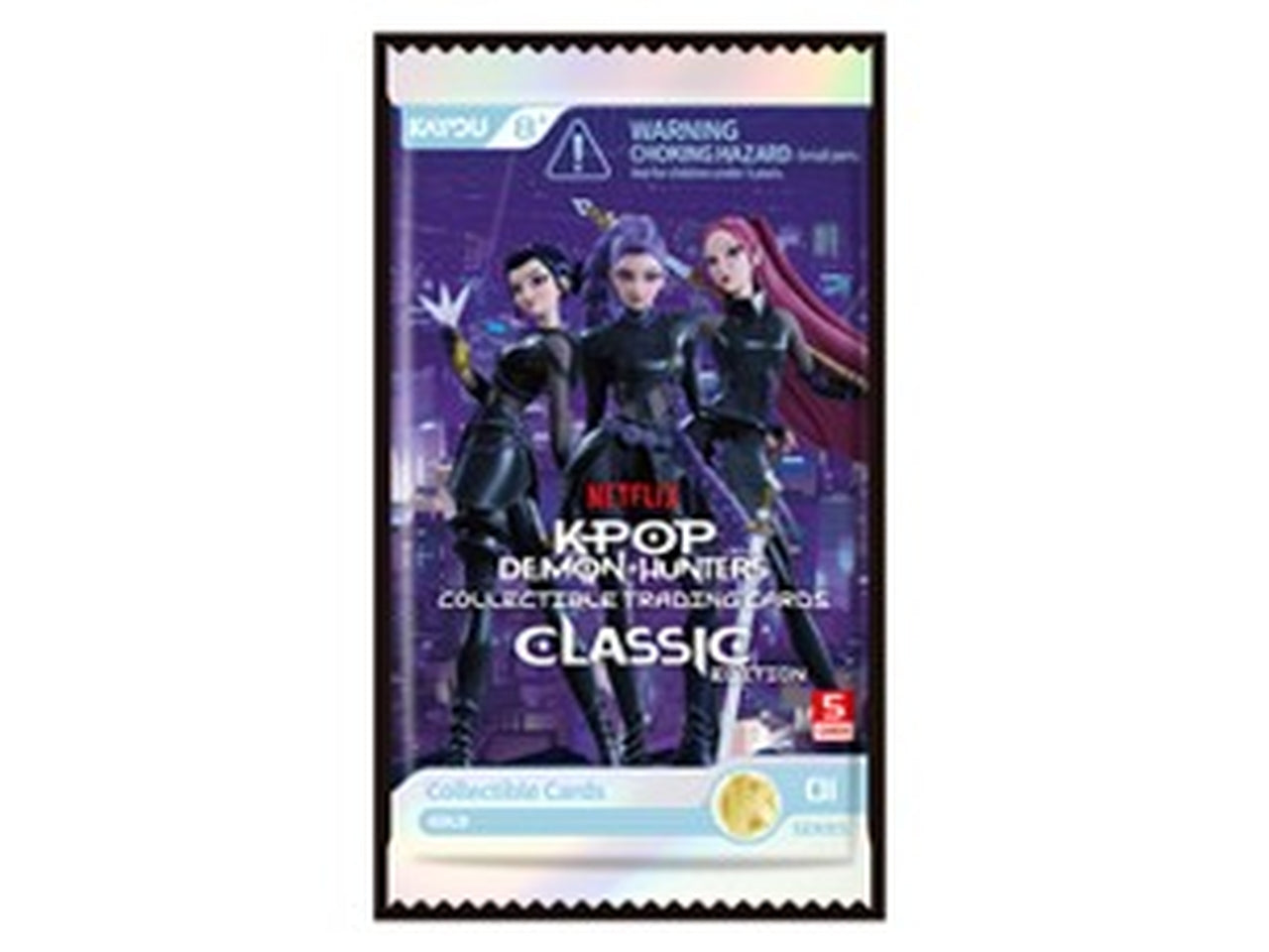 Carte K-POP Demon Hunters bustiba da 5 card da collezione