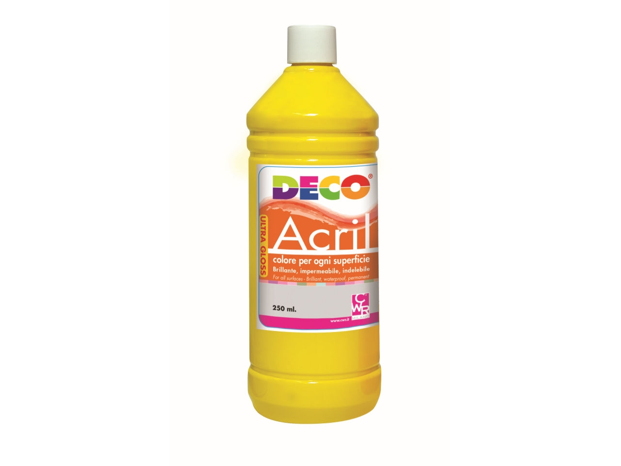 Acrilico deco 250ml giallo