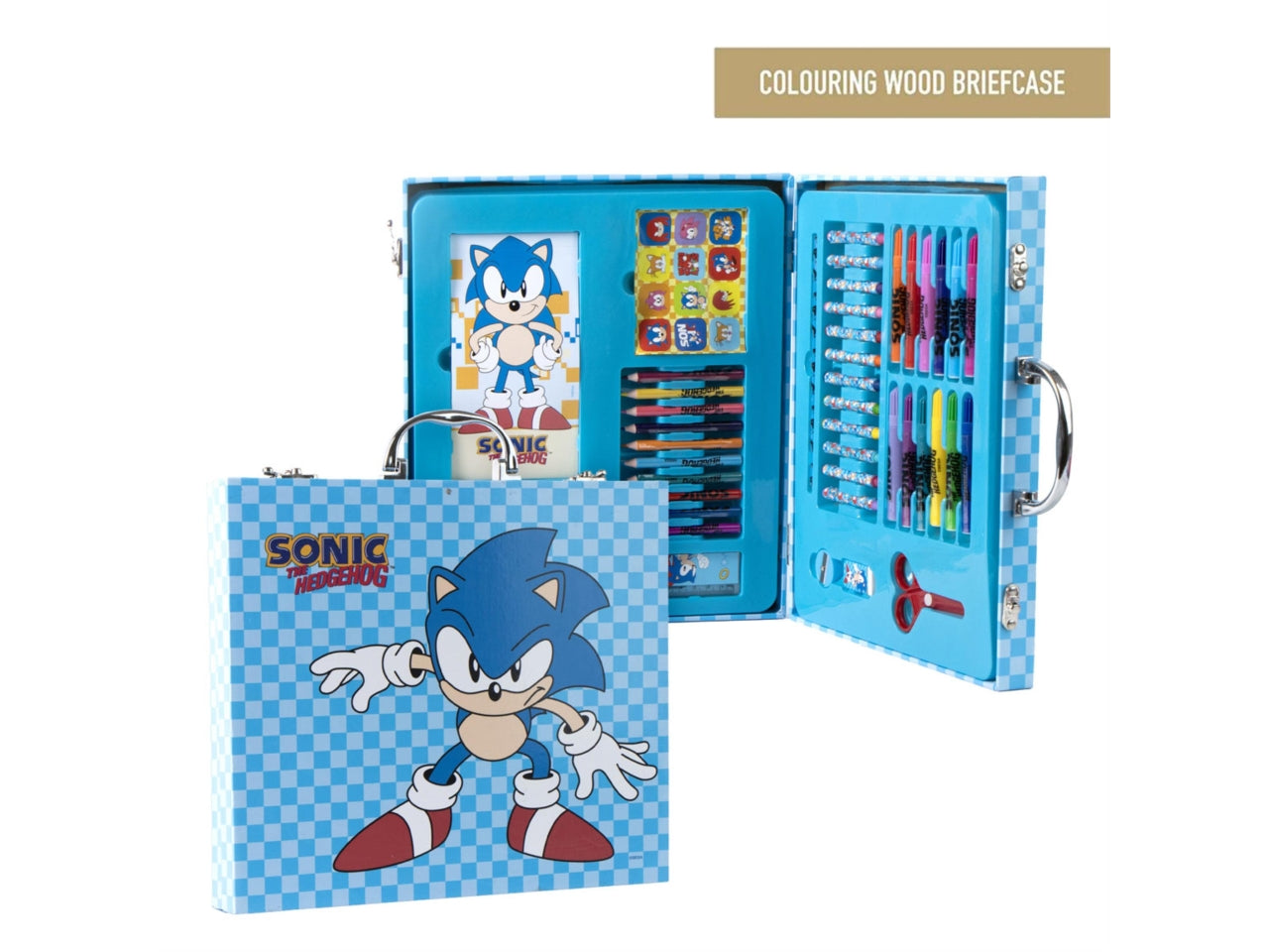 Sonic valigetta con colori