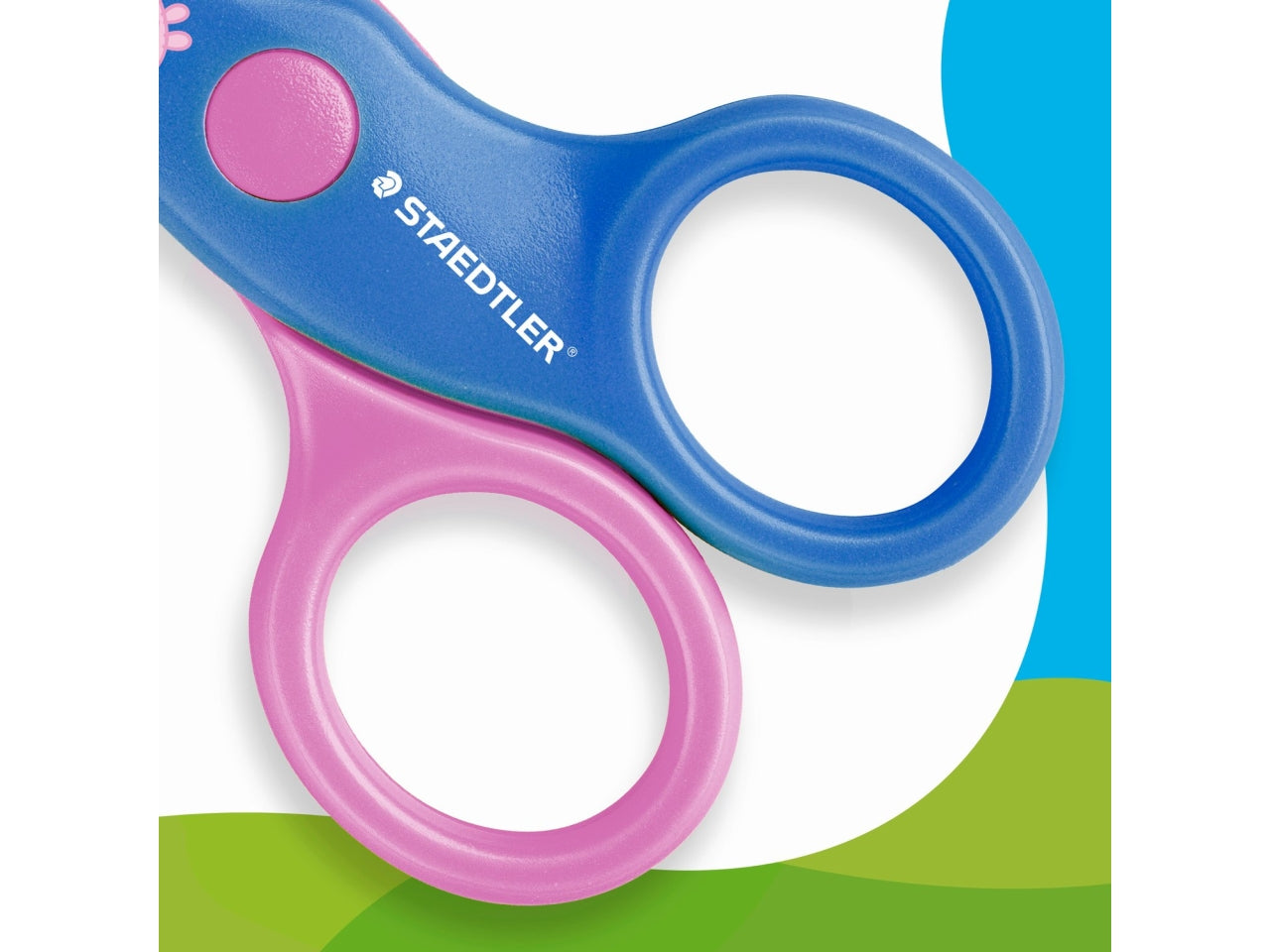 Noris junior forbici in plastica peppa pig adatte per detrosi e mancini