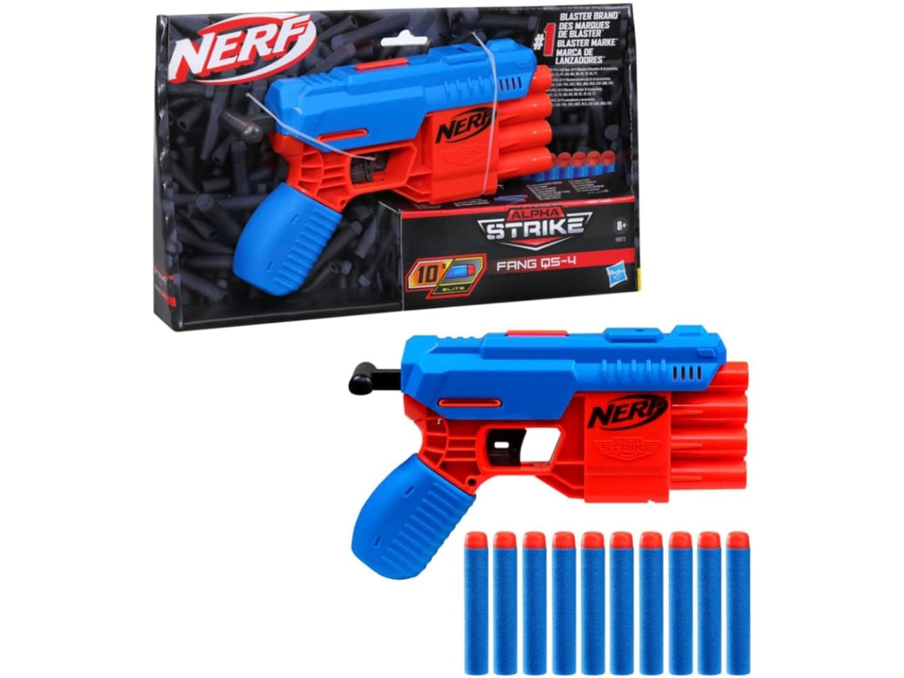 Nerf alpha strike pistola fang