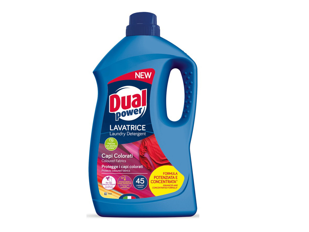 Dual power lavatrice colorati 45 lavaggi 1,8lt $