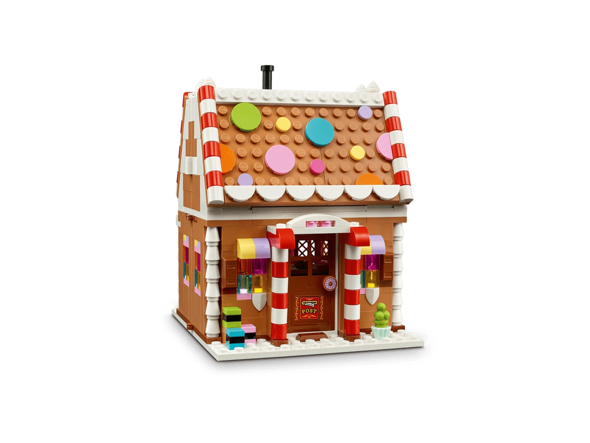 Lego casa di pan di zenzero festiva