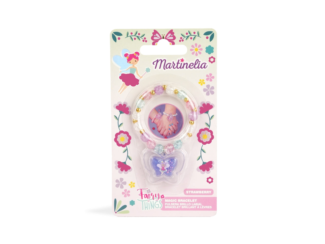 Martinelia fairy things, set braccialetti magici farfalla