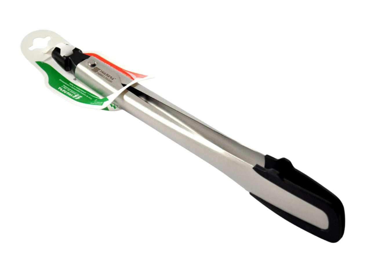 Pinza da cucina antiscivolo in acciaio inox 32cm con chiusura