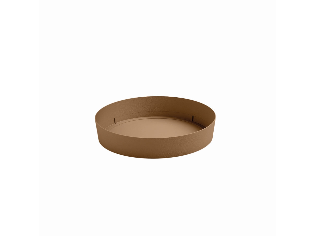 Sottovaso Cinqueterre sottovaso 32xh.6cm colore terra salentina, per vasi da 40cm