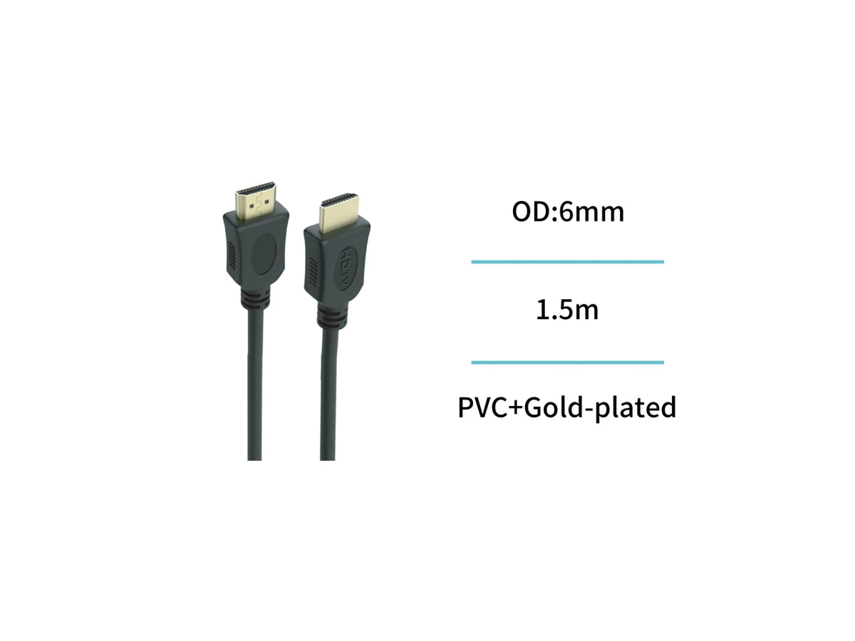 Cavo HDTV da 1,5mt nero