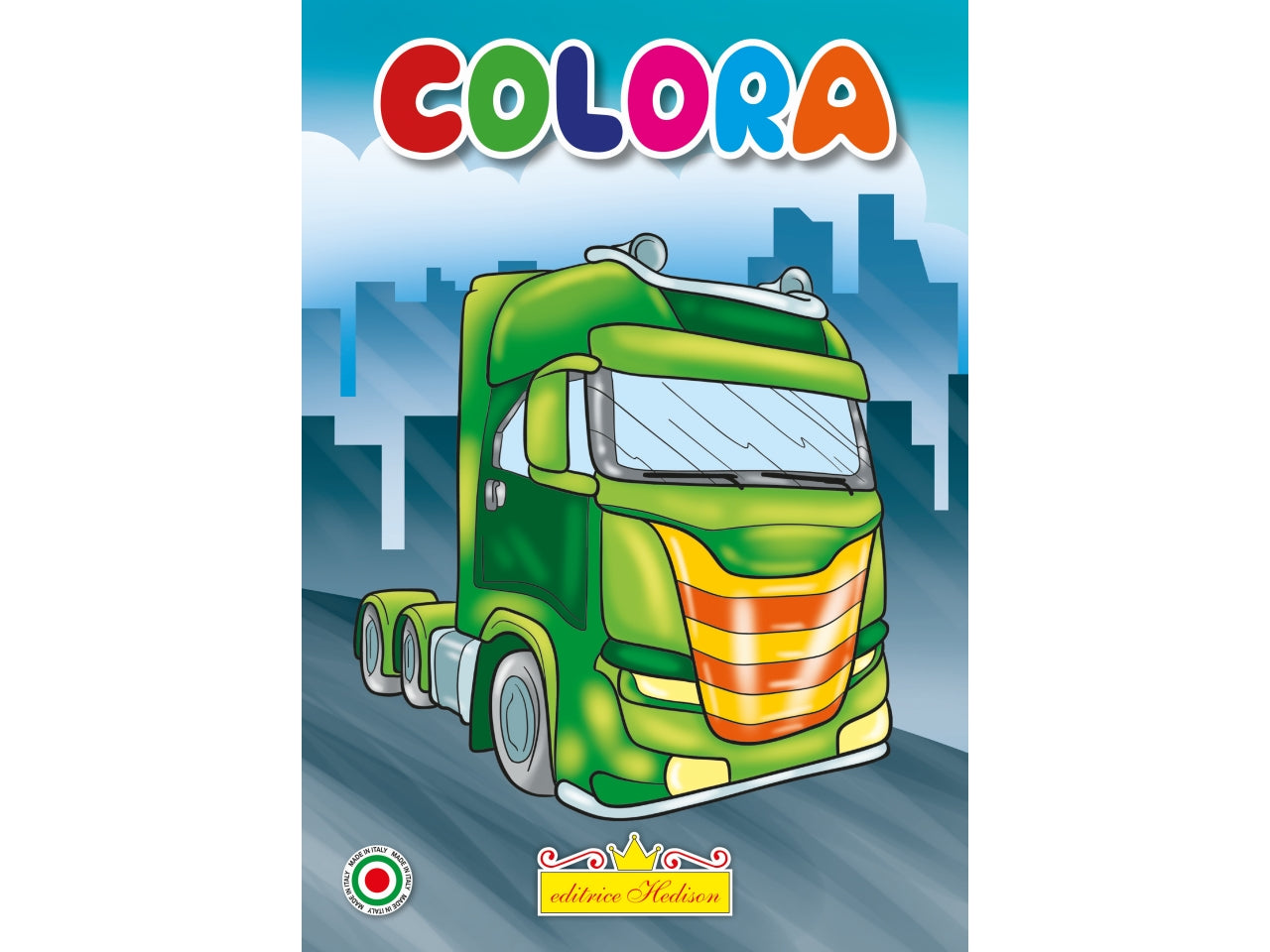 Libro minicoloretti camion