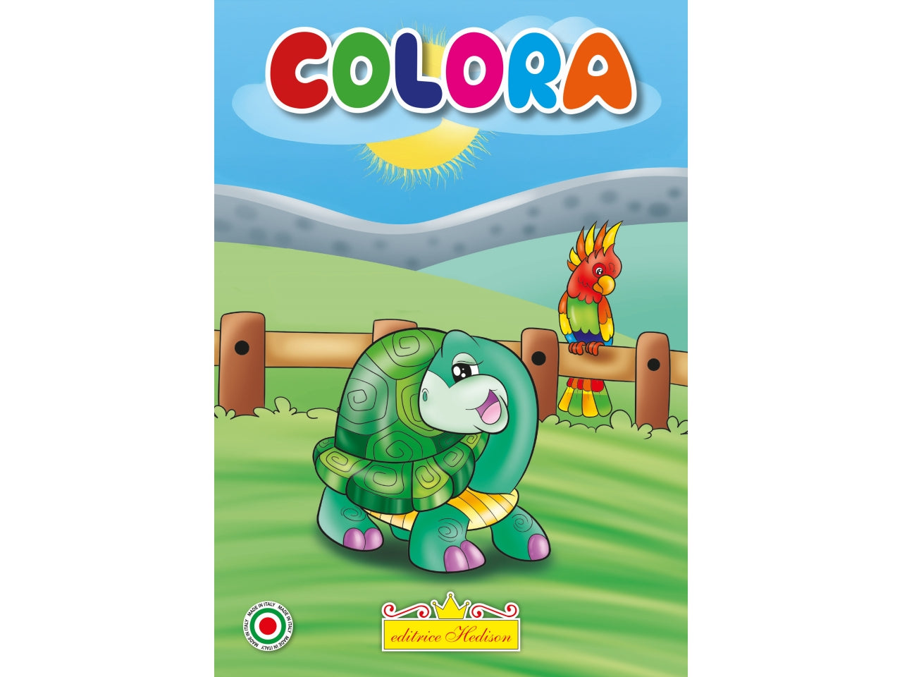 Libro minicoloretti fattoria