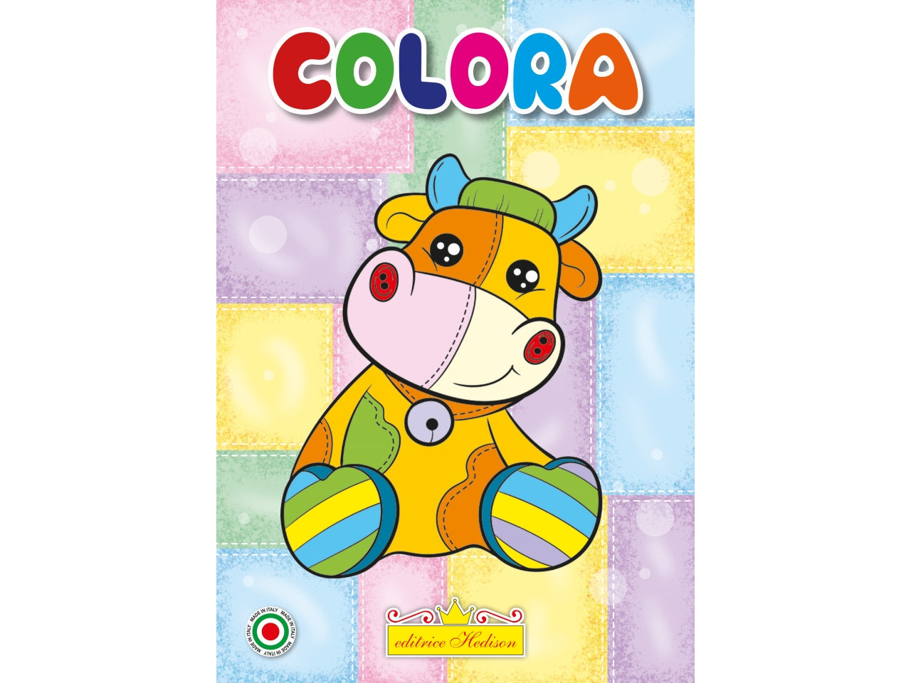 Libro minicoloretti cuccioli di pezza