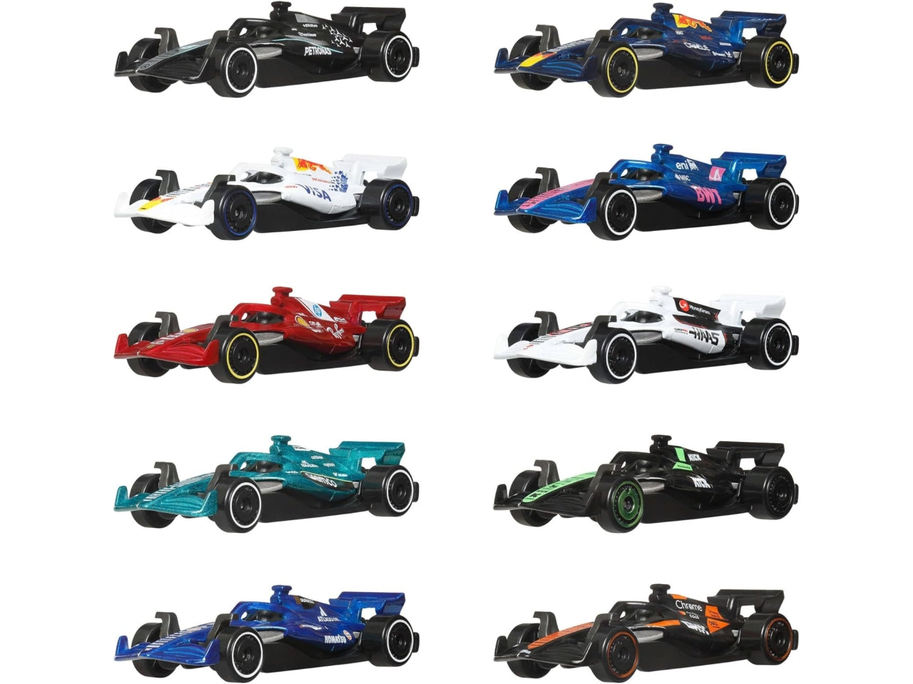 Hot wheels formula 1 10-pack