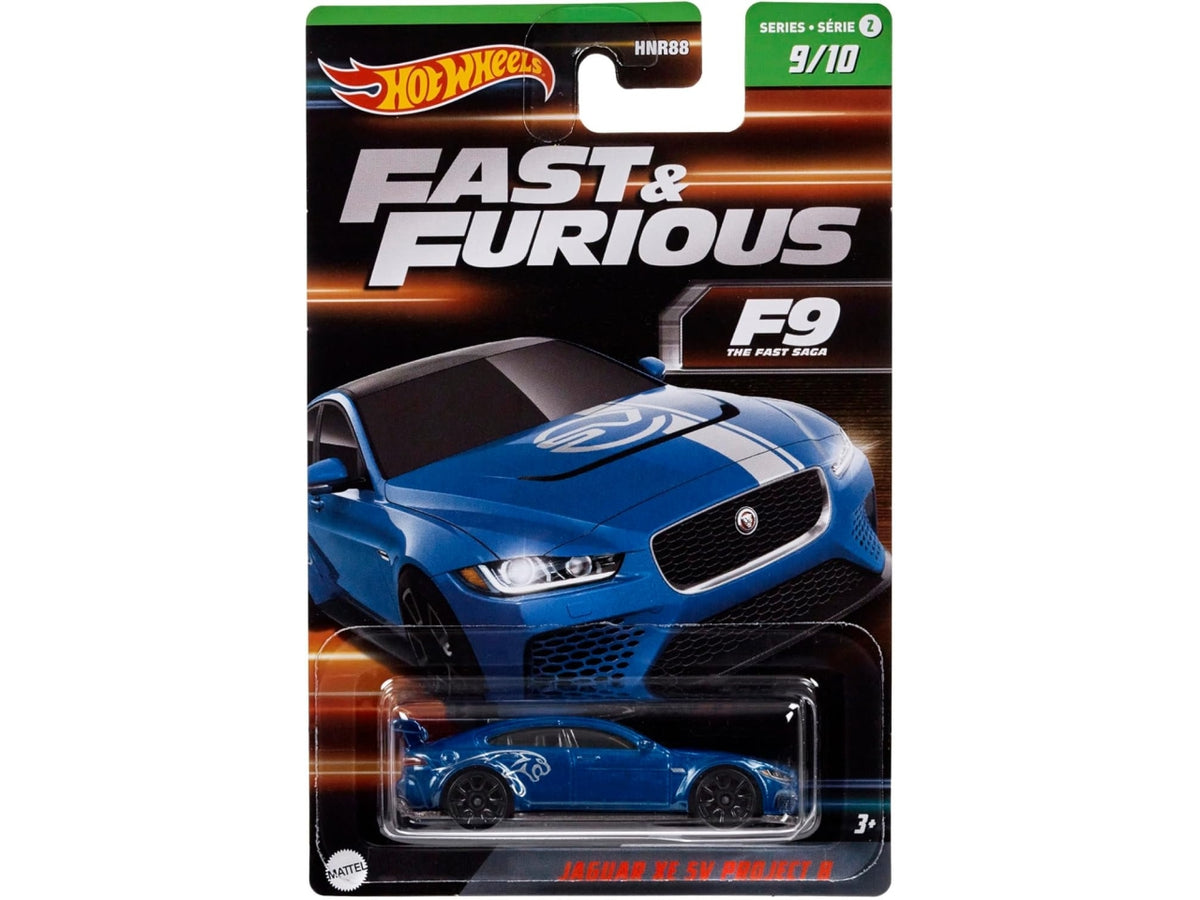 Hot wheels silver series fast & furious assortito
