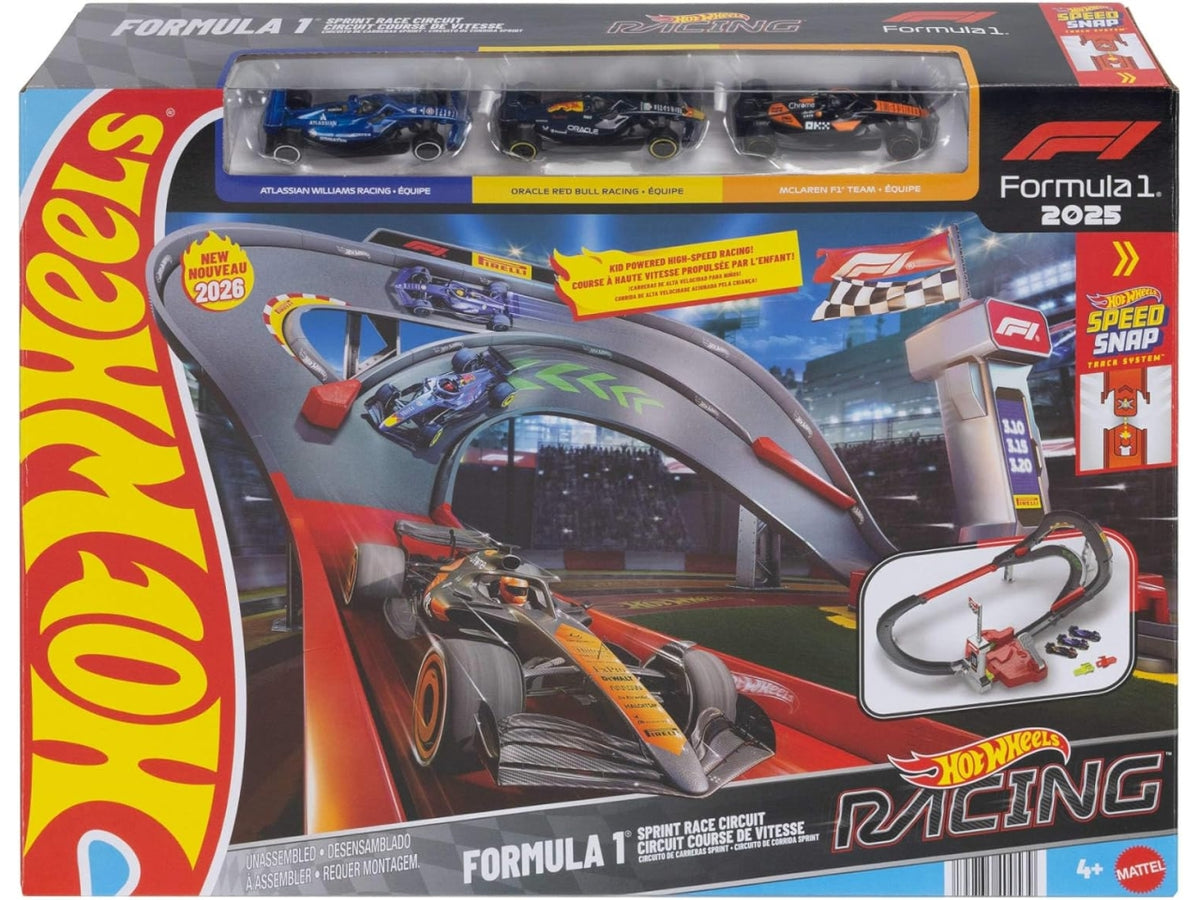Hot wheels racing circuito super sprint formula 1