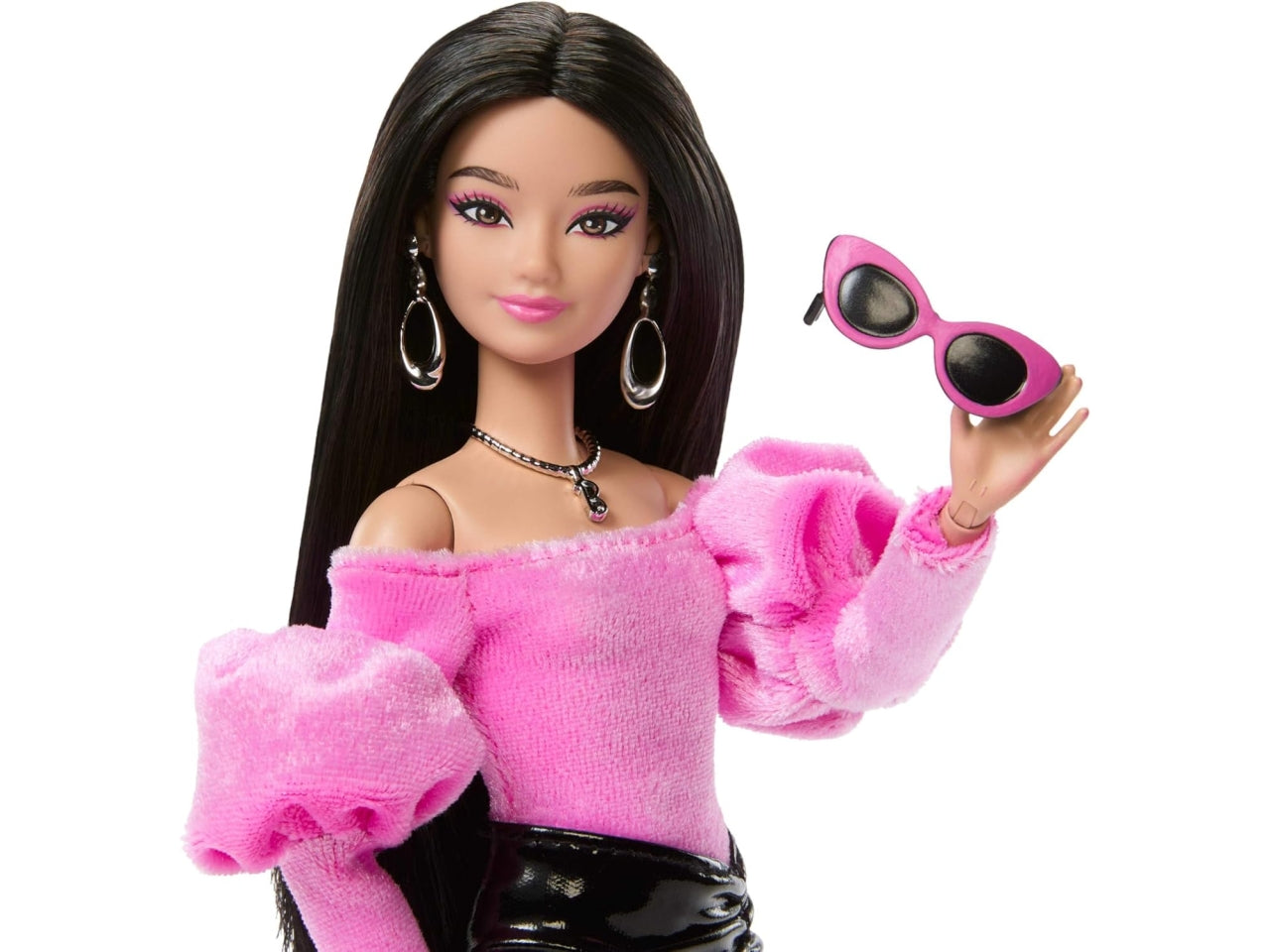 Barbie fashionista deluxe style asiatica vestito bicolor