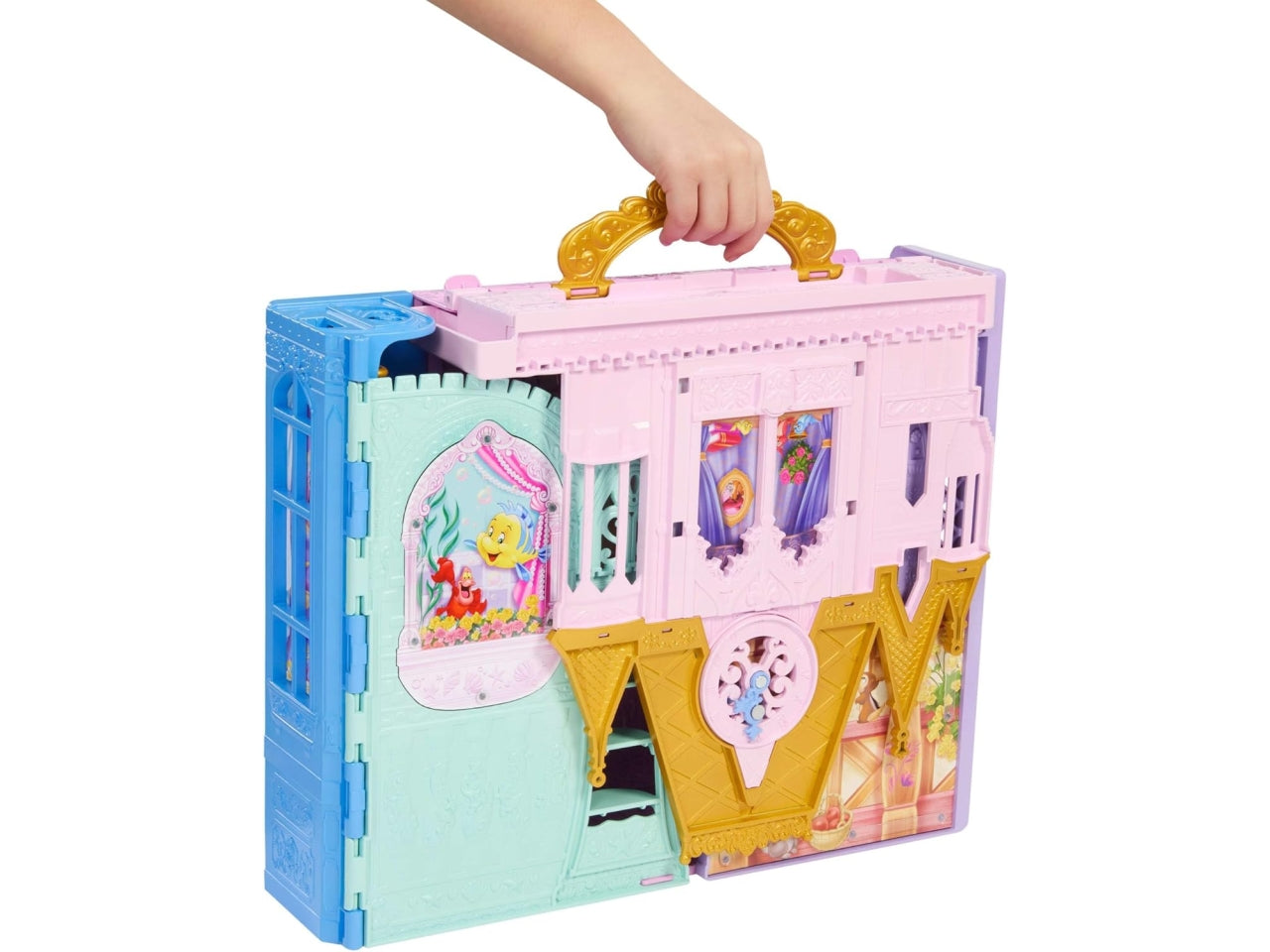 Disney princess castello raperonzolo con doll