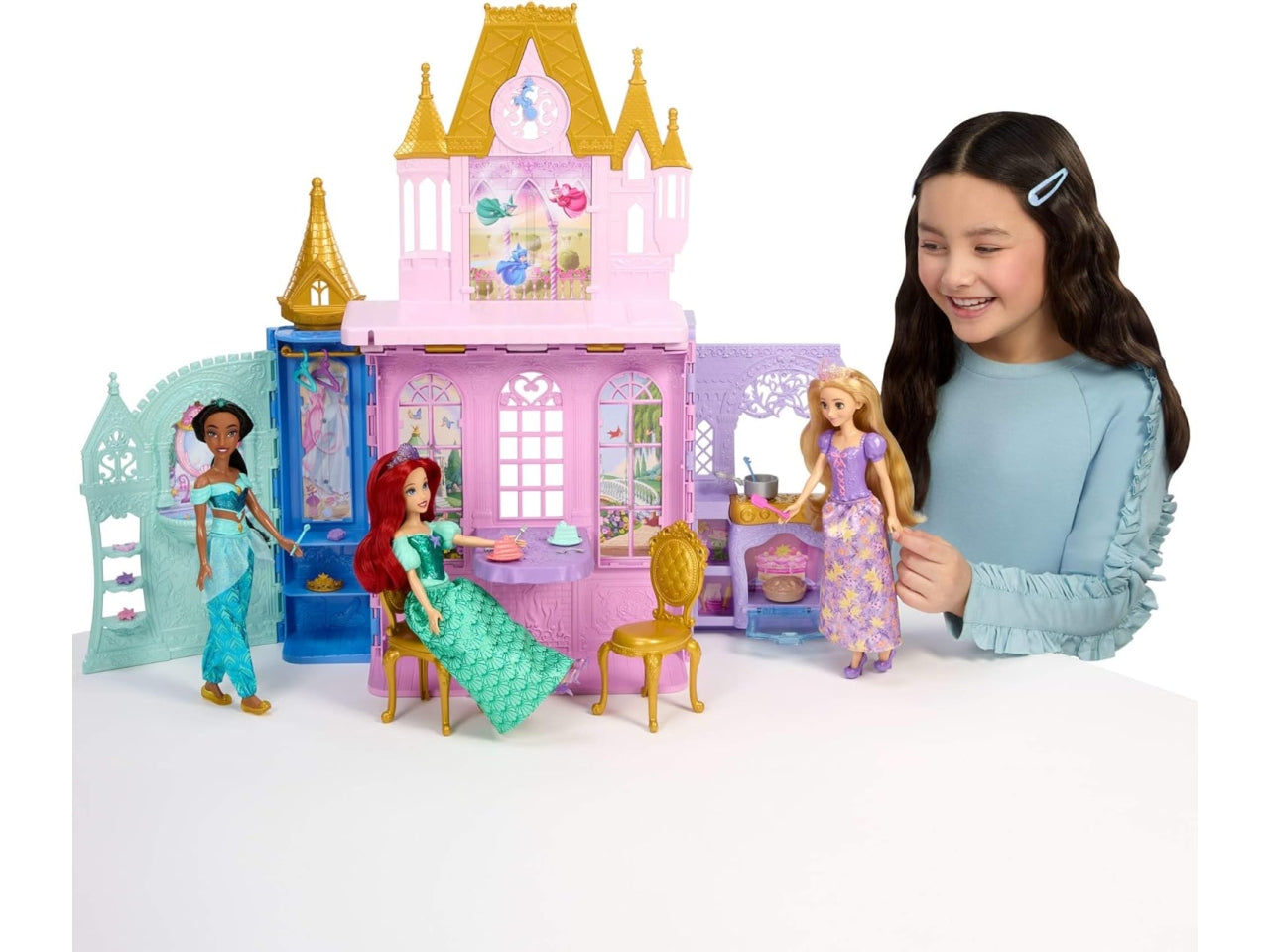 Disney princess castello raperonzolo con doll