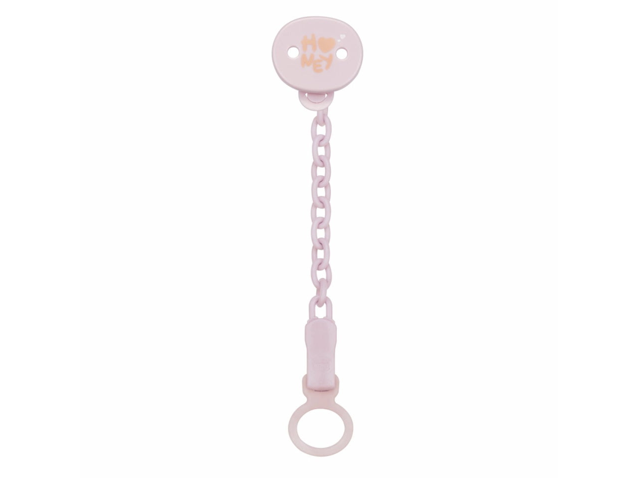 Clip adattabile con catenella rosa