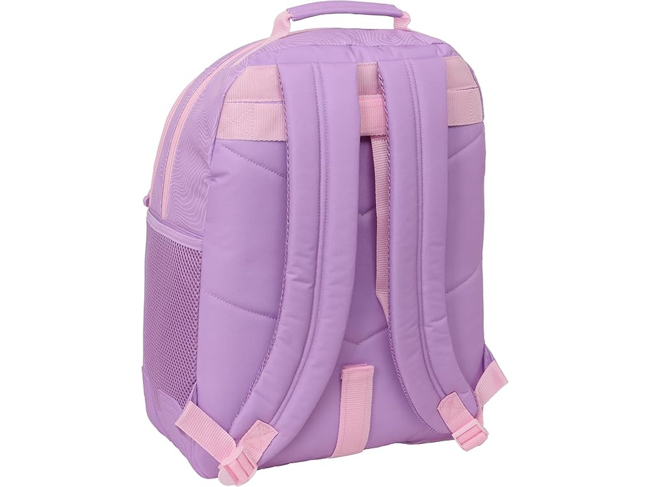Zaino K-Pop Demon Hunter Iconic, doppioscomparto organizzato, 32x42x15cm rosa, adattabile a carrello trolley