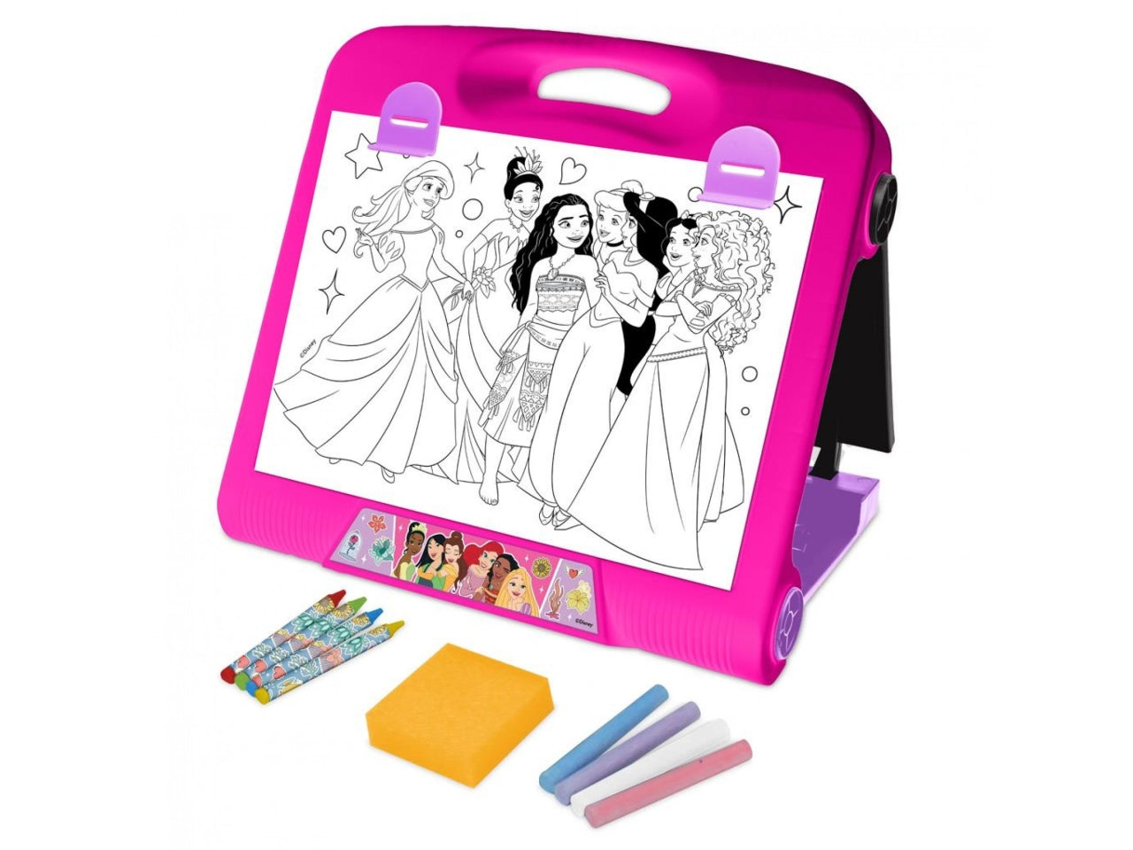 Travel art easel princess