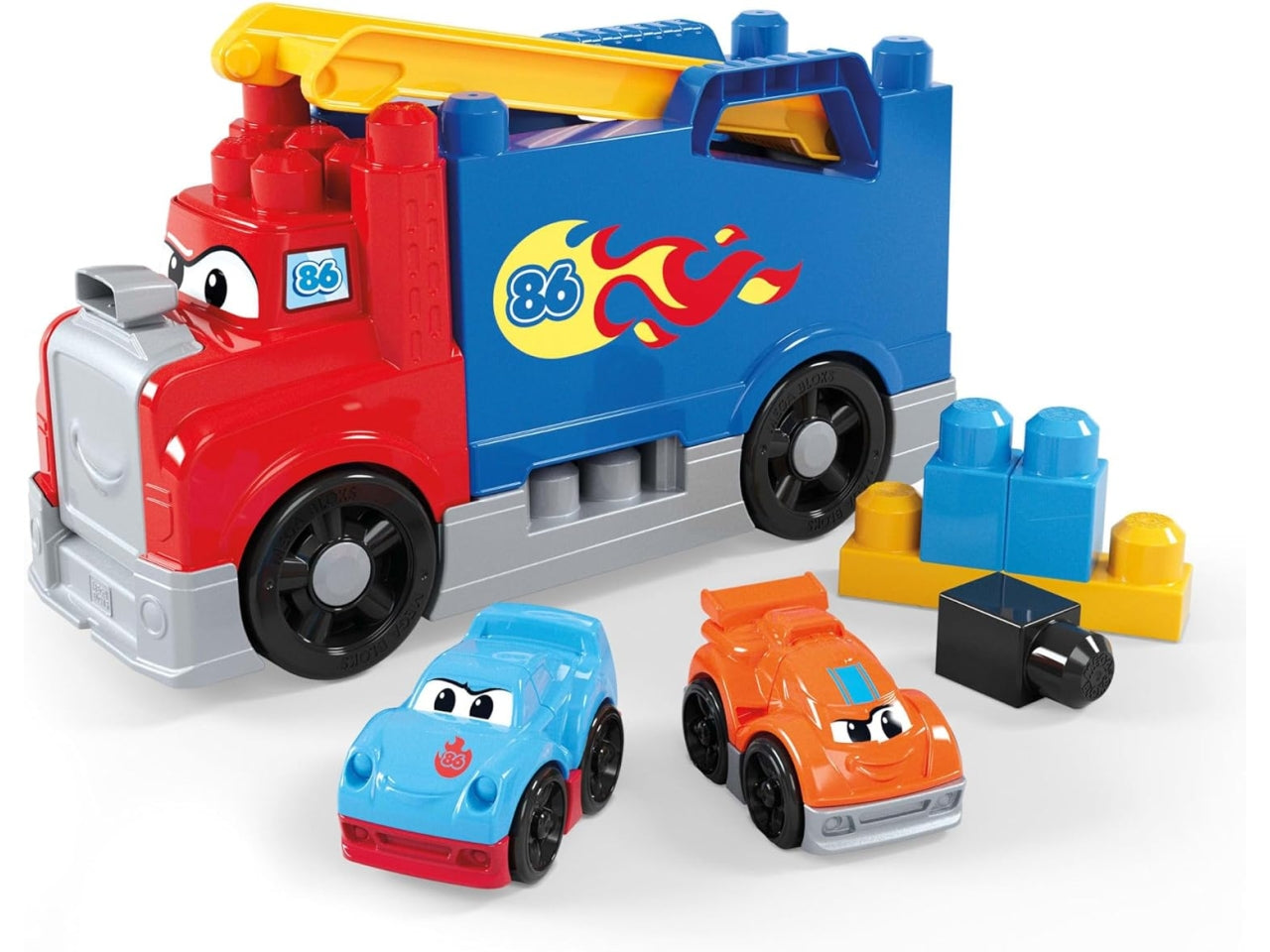 Mega bloks build & race rig
