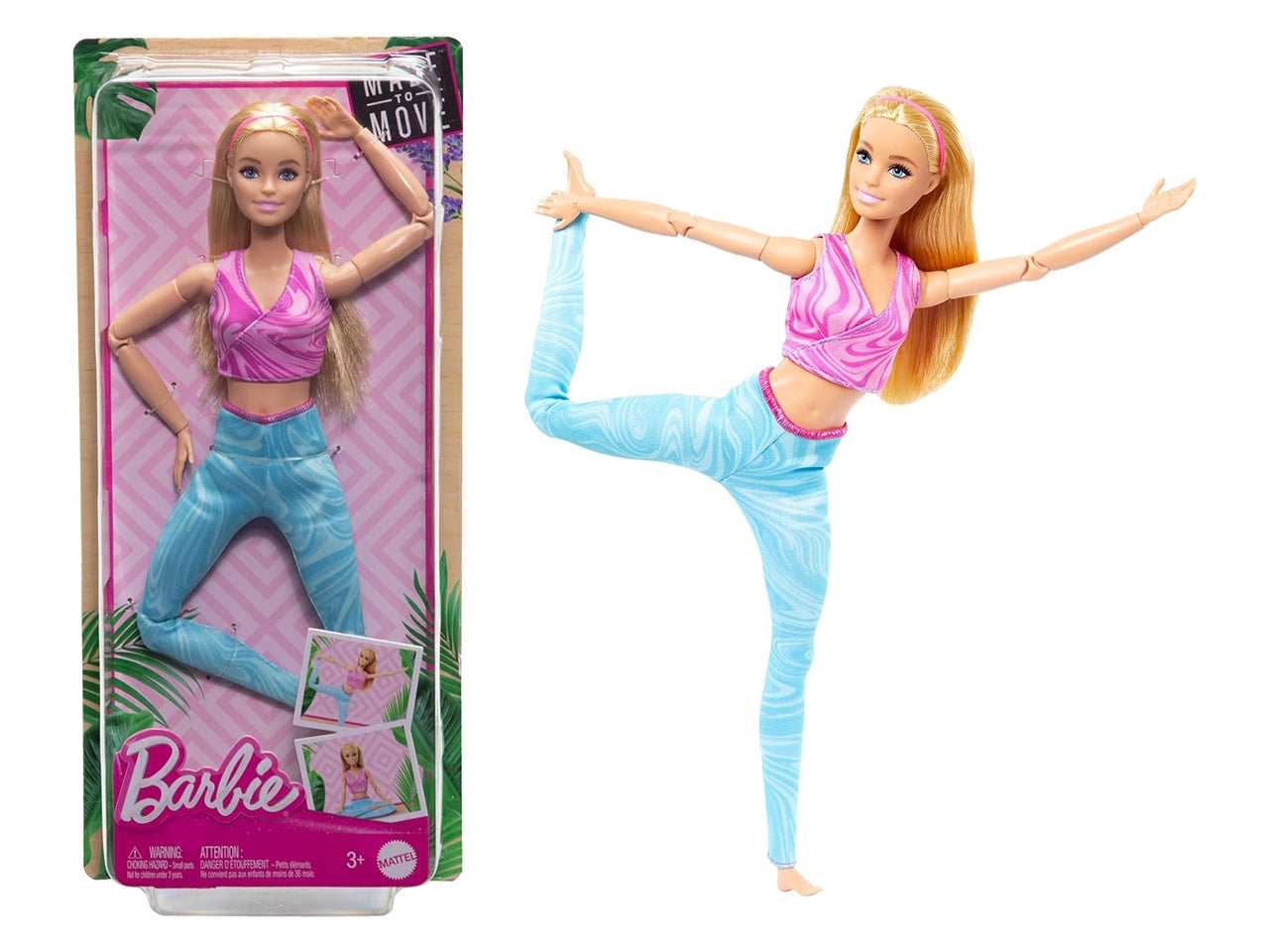Barbie made to move doll