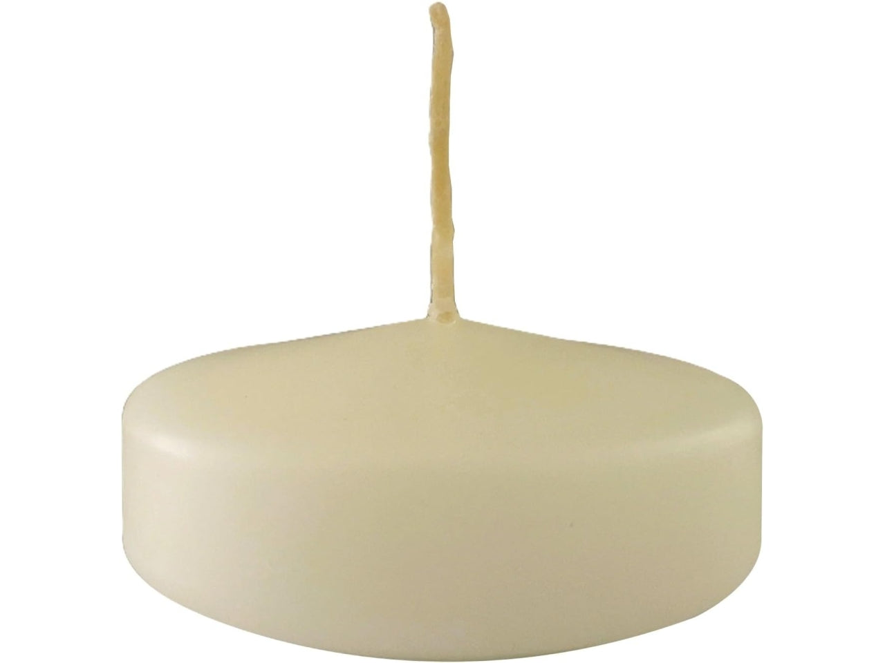 Candele galleggianti 5cm in confezione da 28 candele panna col.34
